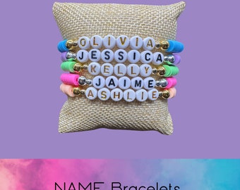Pulseira de mãe | Presente para mãe | Pulseira para mãe | Presente para menina | Presente para mãe | Pulseiras de contas Heidi | Presente para mãe | Pulseiras com nome | personalizadas