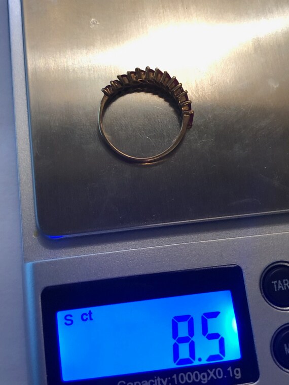 14K Gold Ruby Ring Gem