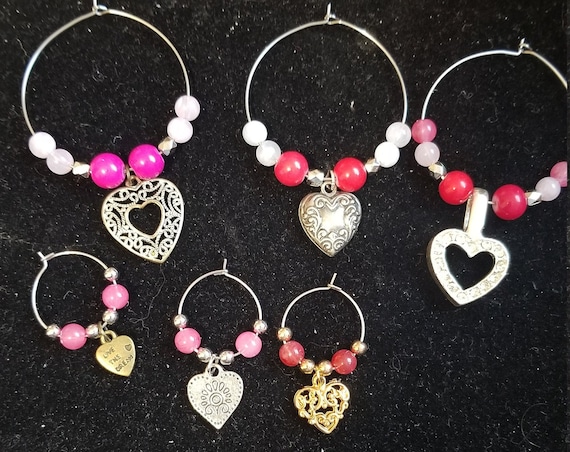 Wine Glass Charms/ Markers