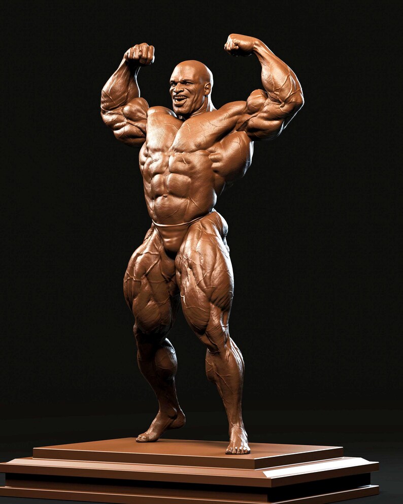 Ronnie Coleman 3D Print Figure Kit Unpainted Unassembled Bodybuilding ...
