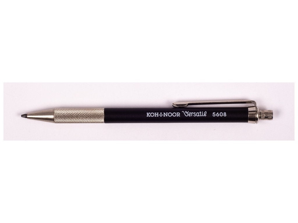 All Metal Short Mechanical Pencil 2mm Pocket Clutch Leadholder Koh