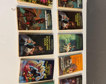 One “The Three Investigators” Mystery book Alfred Hitchcock series “you pick” fiery eye green ghost phantom lake flaming footprints