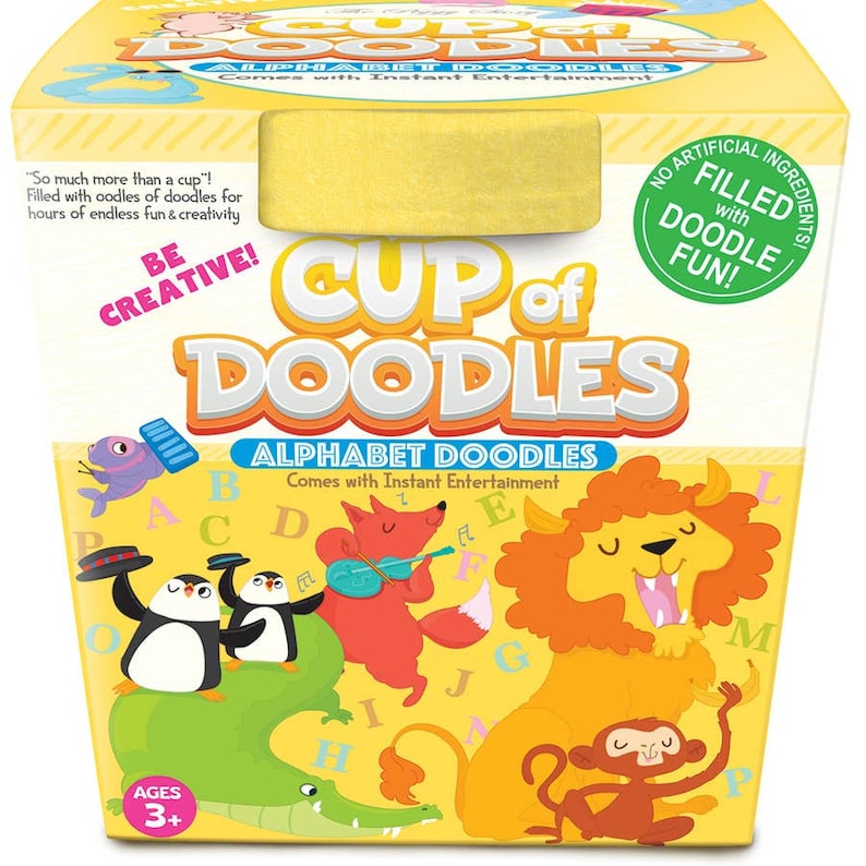 Cup of Doodles Alphabet Set