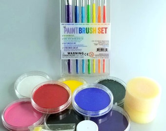 Face Paint Kit Full Pro Gift Set