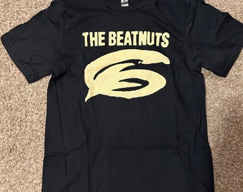 Men's The Beatnuts T-Shirt Hip Hop Rap 90's Music Band New York Queens Fat Joe MTV BET Psycho Les Juju DJ Mc Alkaholiks  Cypress Hill Retro