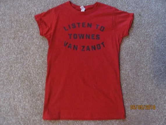 Townes Van Zandt Vintage T-shirt | Etsy
