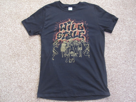 Wild Style Men's 1980's Movie Retro T-shirt New York Graffitti