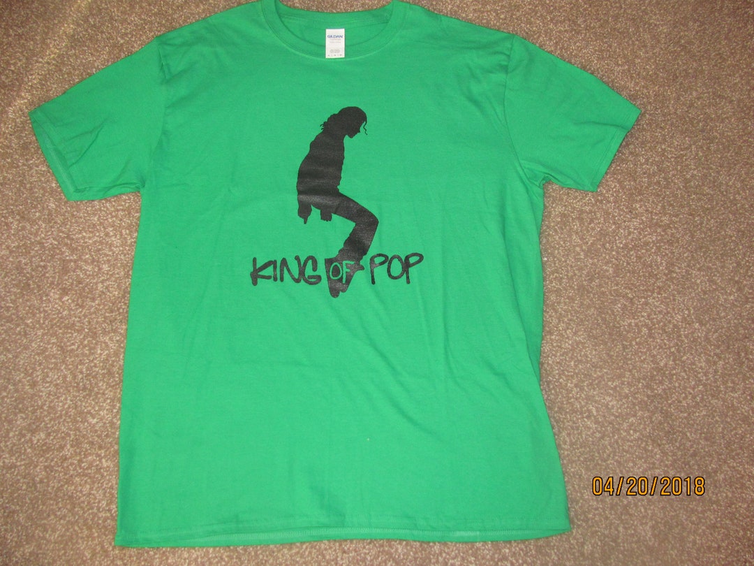Men's Michael Jackson King of Pop Silhouette T-shirt Jackson