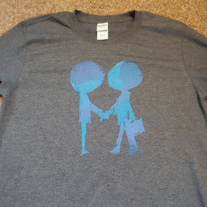 Radiohead Inspired Ok Computer T-shirt Alternative Rock 90’s Retro Music Band Vintage