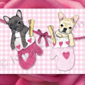 French Bulldog Note Card, French Bulldog Card, Frenchie Note Card, Frenchie Card