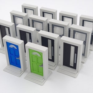 Zombicide Classic 3D Hinged Modern Doors - Set of 14