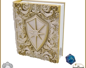 3D Printed Dice Tower | Paladin Tome, Dice Tray & Storage