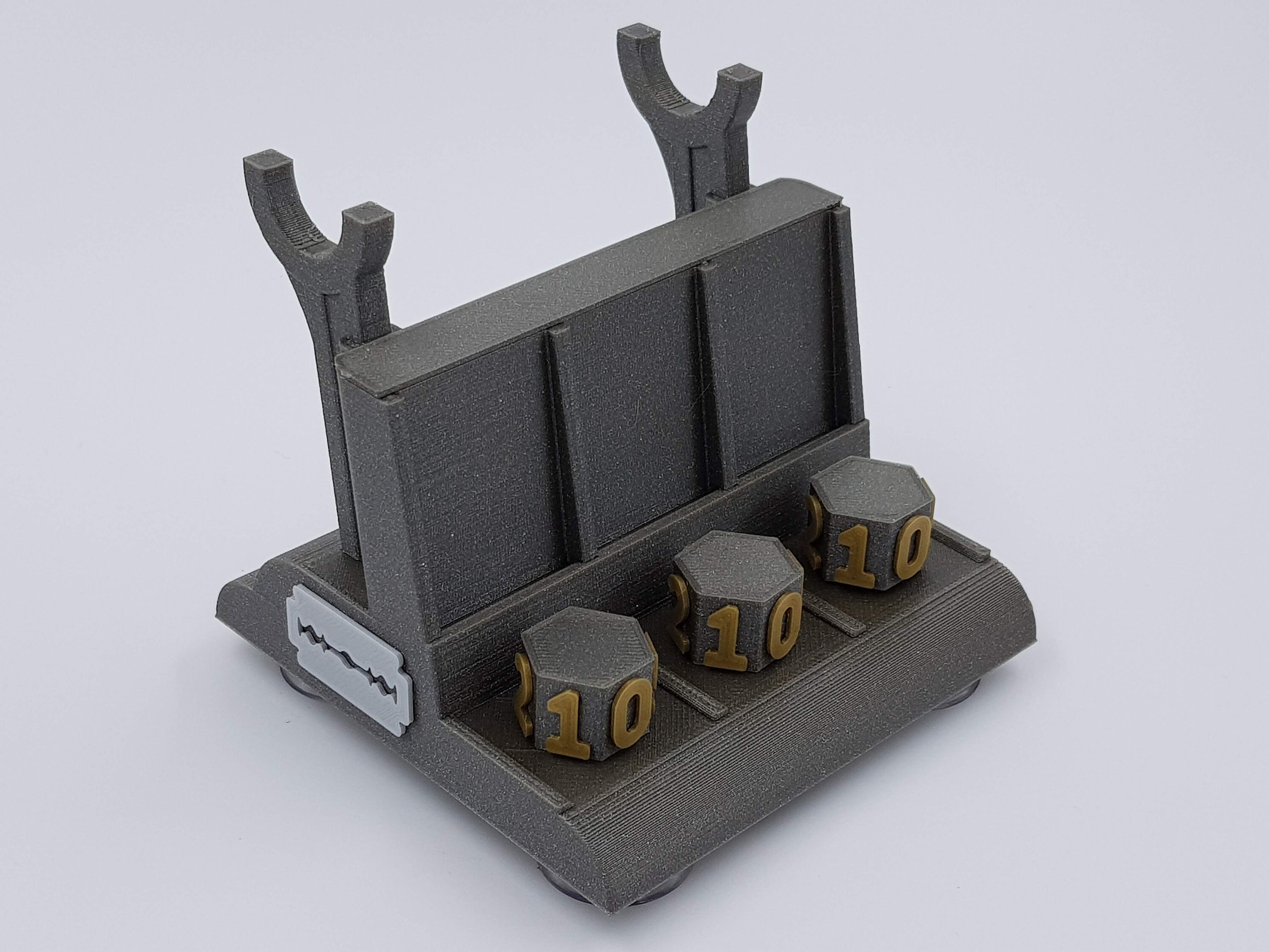 Shaving DE Razor Blade Holder & Shave Counter 3 Blade Etsy UK