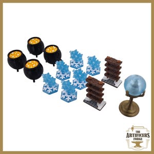 Zombicide White Death Game Tokens