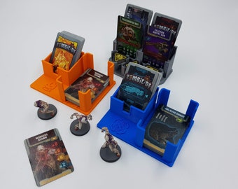 Zombicide Invader Card Holders & Draw Decks - Set Of 3