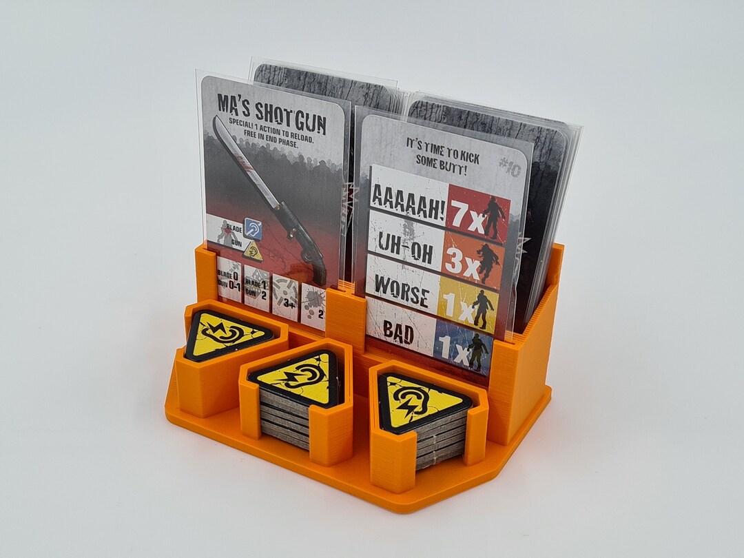 Zombicide Counter/ Game Card Holder Etsy