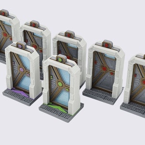 Puertas de Zombicide Invader y puertas de objetivo