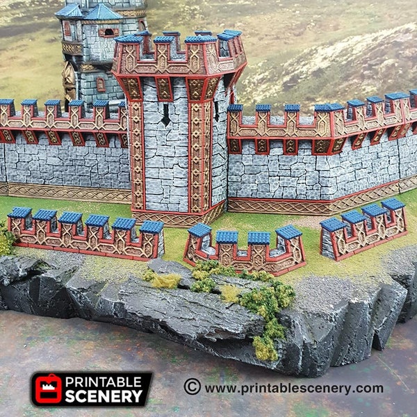 Fantasy & Sci-Fi Gaming Terrain - Ironhelm Barricades