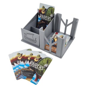 Tarjetero con funda de los habitantes de los pueblos de Raiders of the North Sea