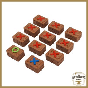 Zombicide White Death Objective Tokens