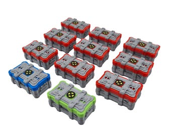 Zombicide X-Men Resistance Objective Tokens