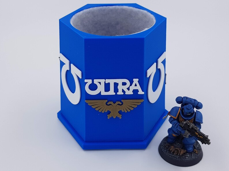 Warhammer 40K Space Marines Dice Roller/ Dice Cup Etsy