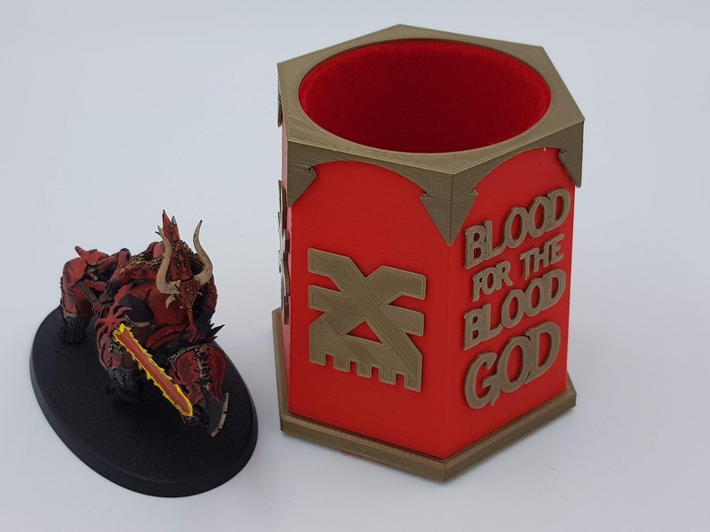 Warhammer 40K & Age Of Sigmar Chaos Dice Roller/ Dice Cup Etsy