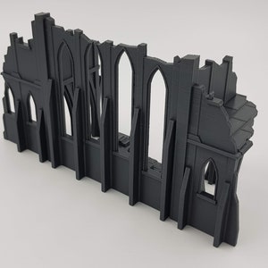 Sci-Fi Wargaming Terrain City Ruins 9 Piece Set image 10