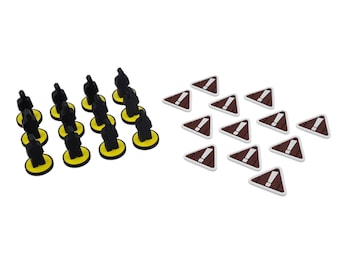 Zombicide X-Men Resistance Game Tokens