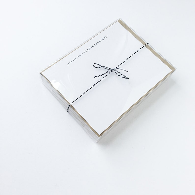 From The Desk Of.. Stationery