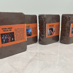 4 Michael Jackson Thriller Book Soaps