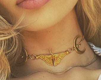 Moth n Moon-choker, Wanderlust-sieraden