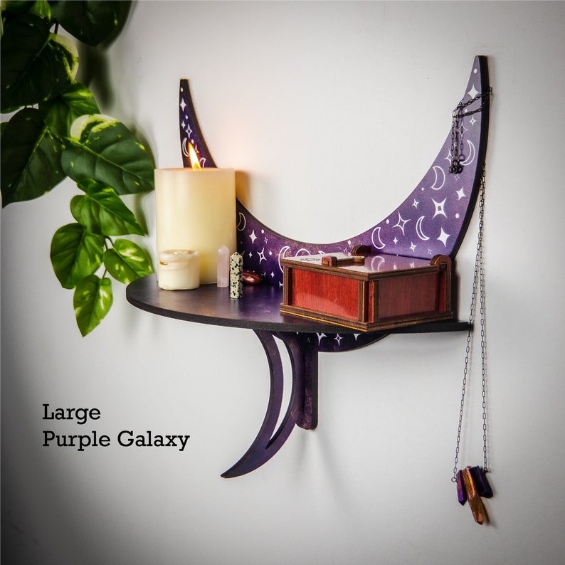 Witch Shelf Wiccan Shelf Wiccan Decor Altar Shelf Etsy