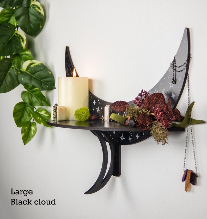 Witch Shelf Wiccan Shelf Wiccan Decor Altar Shelf Etsy