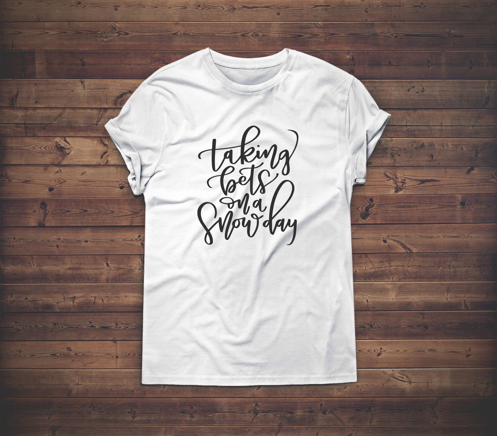 Download I'm Betting on a Snow Day SVG DXF Cut File and Printable ...