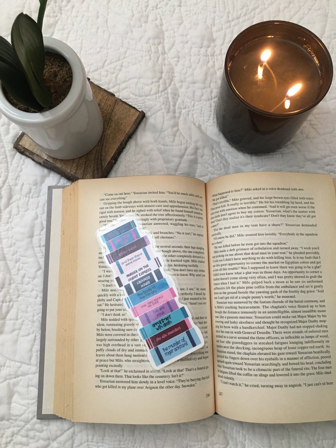 Segnalibri Magnetici Agatha Christie - Con Copertine Classiche Dei Gialli Più Famosi, 3 Design Diversi