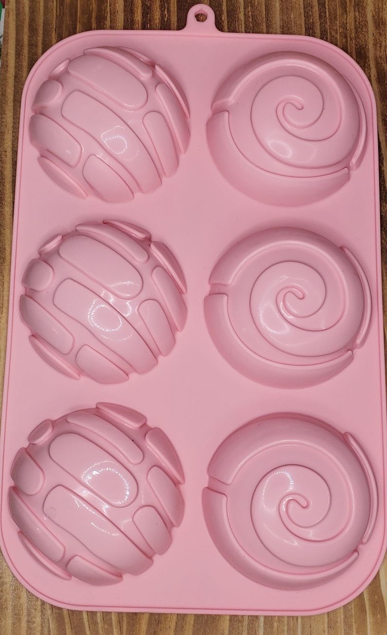 Pan Dulce Concha Silicone Mold, Cocoa Bombs, Cakesicles, Chocolate
