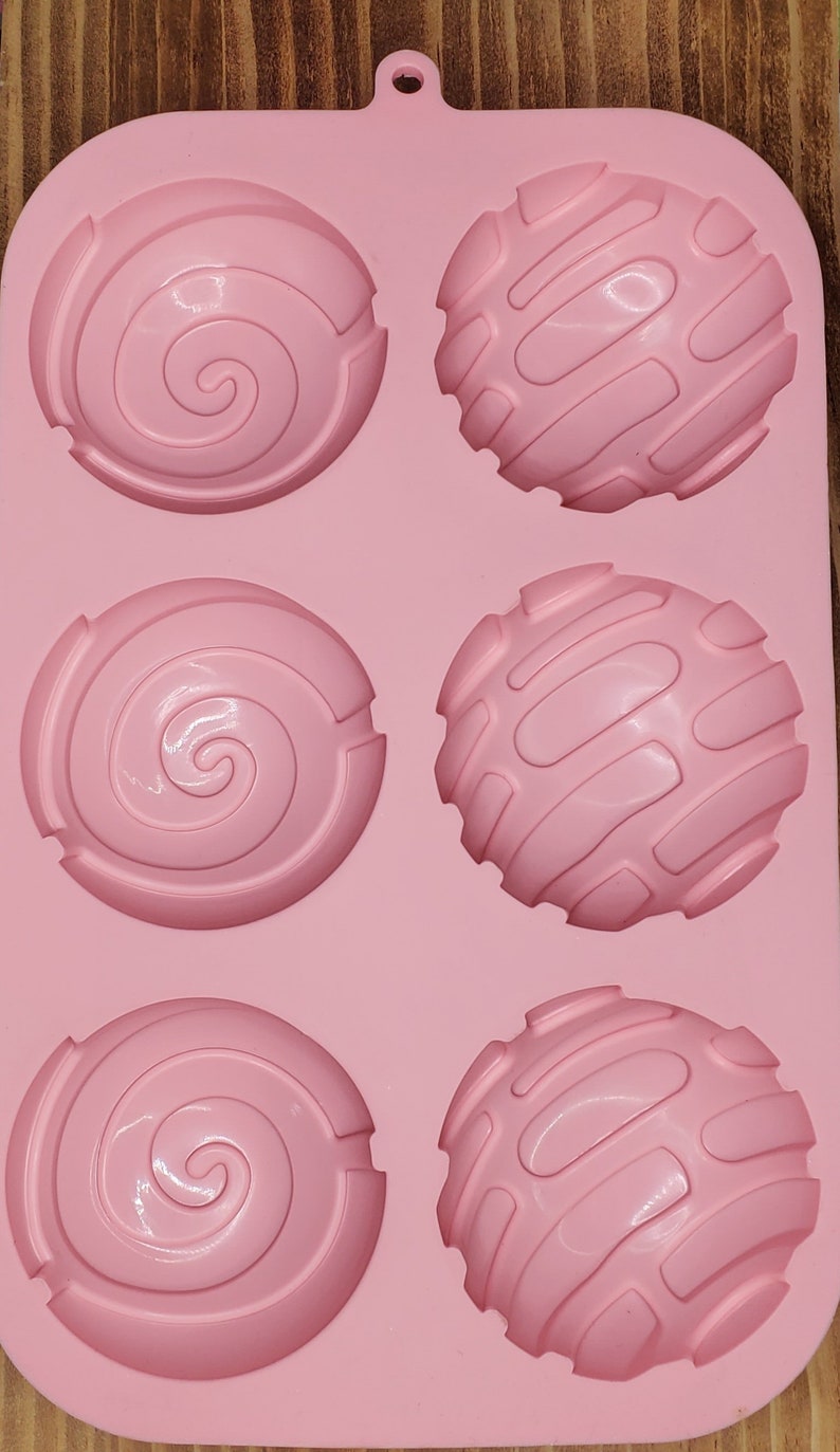 Pan Dulce Concha Silicone Mold, Cocoa Bombs, Cakesicles, Chocolate