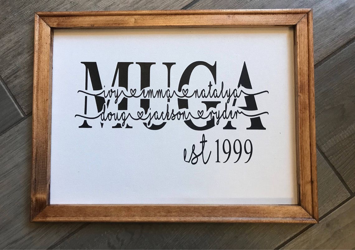 Custom Canvases Framed Canvas Quote Canvas Canvas Etsy