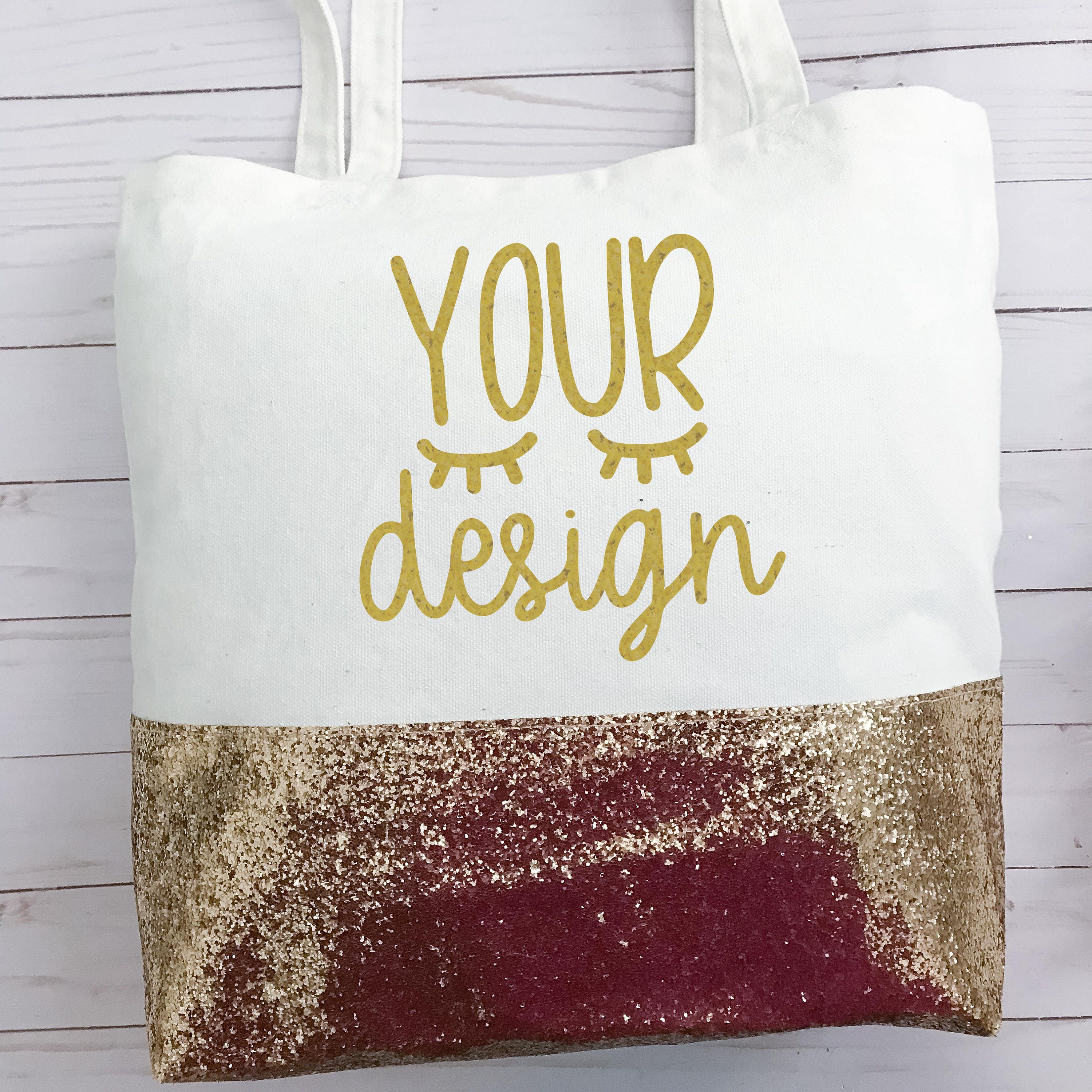 Download Gold Sparkle Bag Recommended By Shorts And Lemons For Svg Files Your Design Here Mock Up
