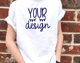 mock up white  tshirt, white T-shirt, your design here, mock-up, mockup, boy, jpeg digital, recommended by shorts and lemons for svg files