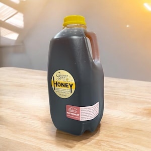 Buckwheat Honey - 5lb Jug - Minnesota Pure Raw Honey - BPA Free Jug