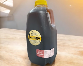 Buckwheat Honey - 5lb Jug - Minnesota Pure Raw Honey - BPA Free Jug