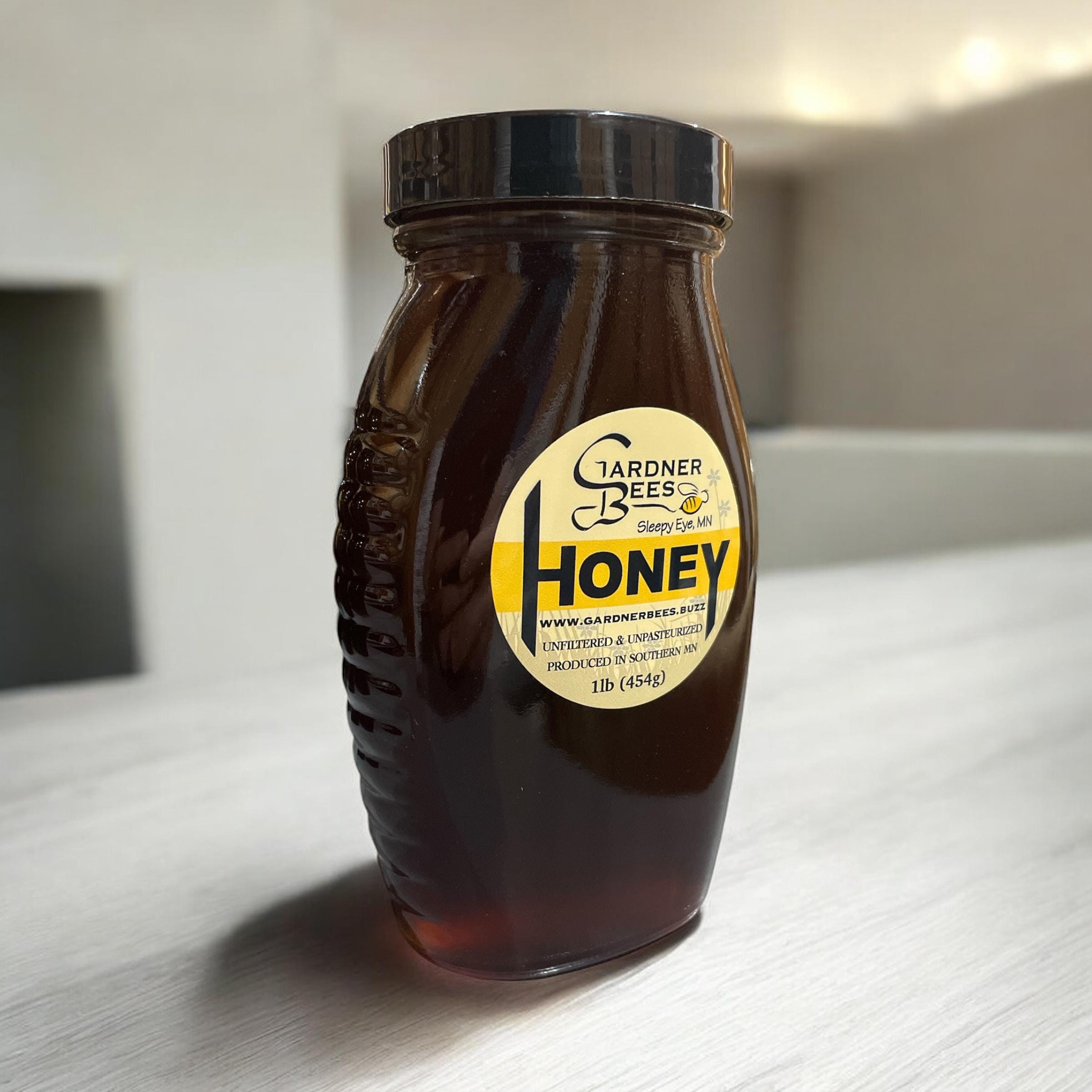 Buckwheat Honey - 1lb Glass Jar - Minnesota Pure Raw - Etsy