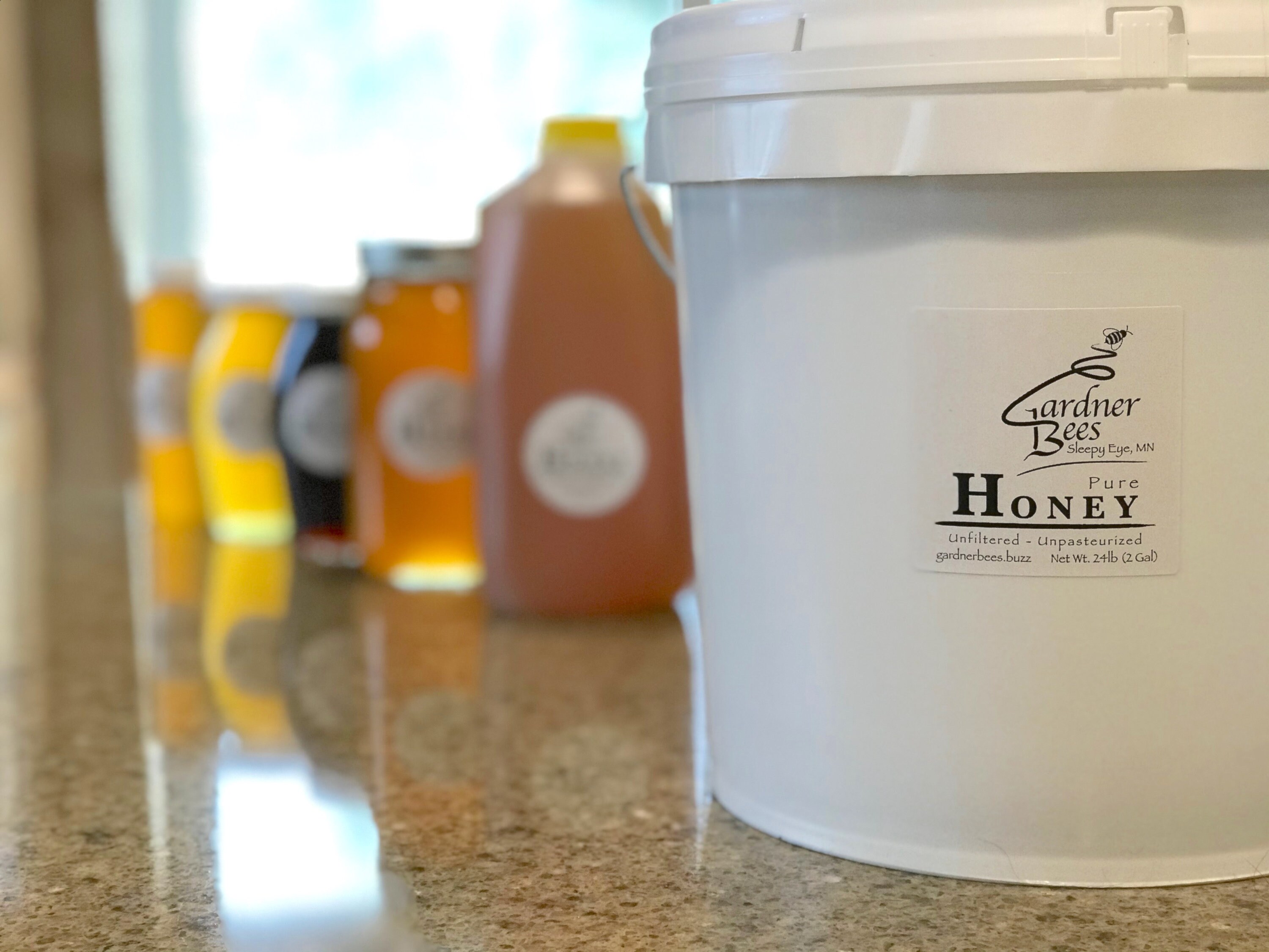 Honey - 2 Gallon - Wildflower Honey - Minnesota Pure Raw