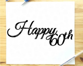 Free Free 60 60Th Wedding Anniversary Svg SVG PNG EPS DXF File