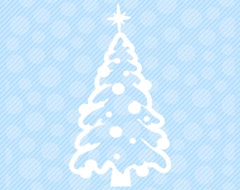 Download Free Tree Outline Decor Etsy SVG DXF Cut File