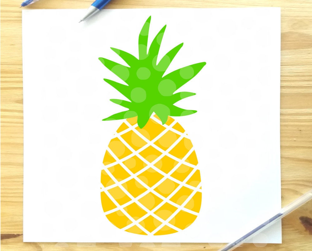 Download Pineapple Svg Pineapple Clipart Pineapple Monogram Svg Etsy