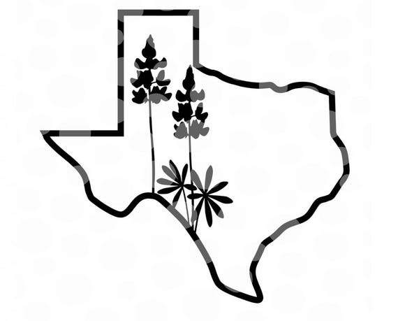 Download Texas Svg Png Pdf Texas Outline Svg Texas Svg Files Blue Etsy