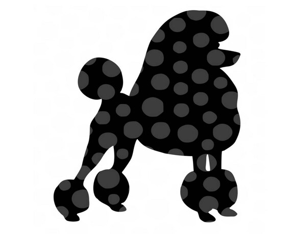 Poodle Svg Cut File French Poodle Svg Digital Cut Files Etsy